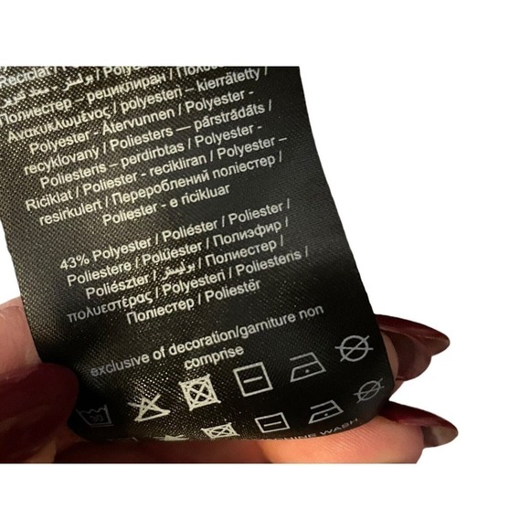 Vero Moda Zelma Coatigan Cardigan Super Soft Long Length Pockets Large Tan Black - Picture 10 of 10